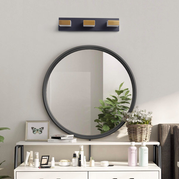 Mercer41 Gerogia 3 Light Dimmable LED Vanity Light Wayfair